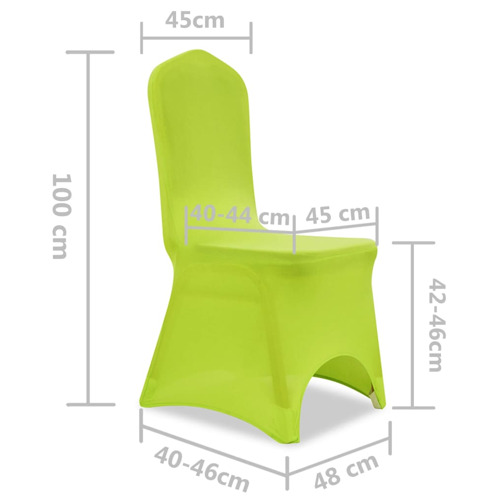 Stoelhoes stretch antraciet 6st groen is nu te koop bij PeponiXL, paradijselijk wonen!
