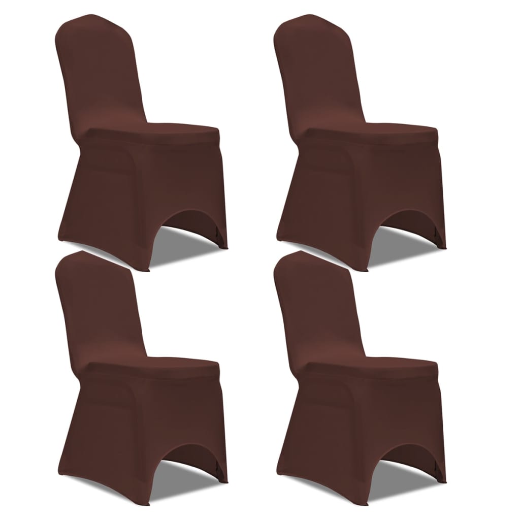 Stoelhoes stretch 4 st bruin is nu te koop bij PeponiXL, paradijselijk wonen!