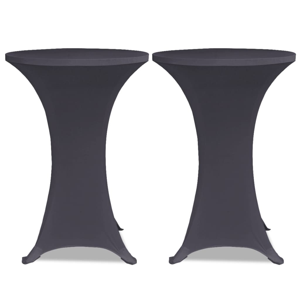 Stoelhoes stretch 2st 60 cm antraciet is nu te koop bij PeponiXL, paradijselijk wonen!