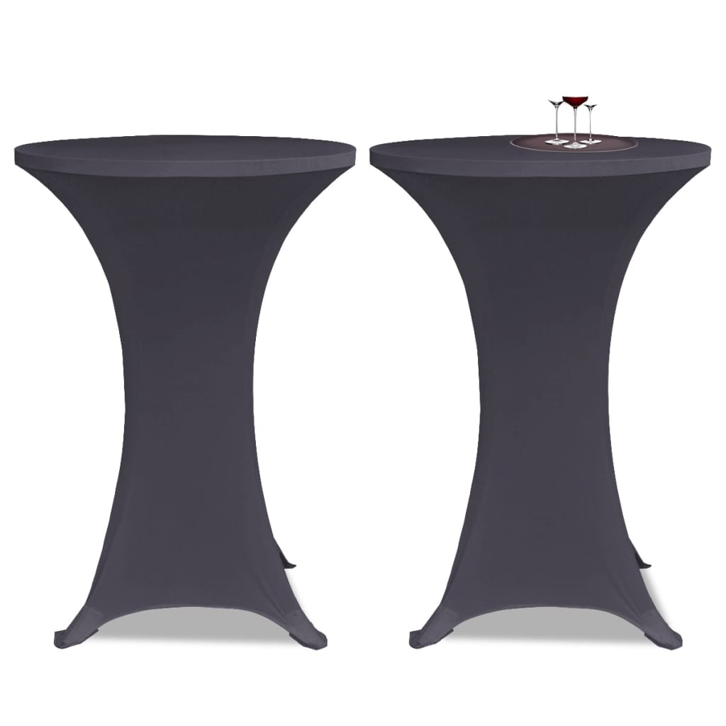 Stoelhoes stretch 2st 60 cm antraciet is nu te koop bij PeponiXL, paradijselijk wonen!