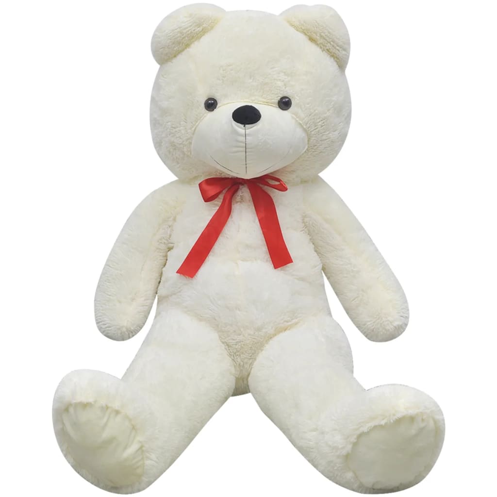 Teddybeer 170 cm pluche wit is nu te koop bij PeponiXL, paradijselijk wonen!