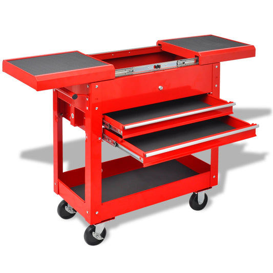 Gereedschapswagen Rood 70.5 x 37 x 71 cm Staal is nu te koop bij PeponiXL, paradijselijk wonen!