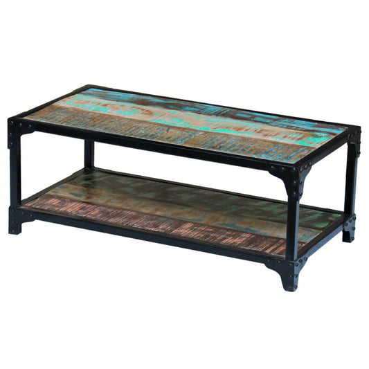 Salontafel massief gerecycled hout is nu te koop bij PeponiXL, paradijselijk wonen!
