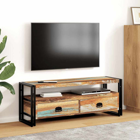 Tv-meubel massief gerecycled hout is nu te koop bij PeponiXL, paradijselijk wonen!