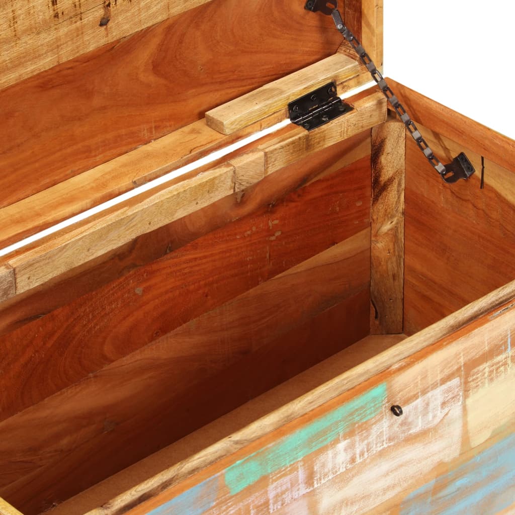 Opbergkist massief gerecycled hout is nu te koop bij PeponiXL, paradijselijk wonen!