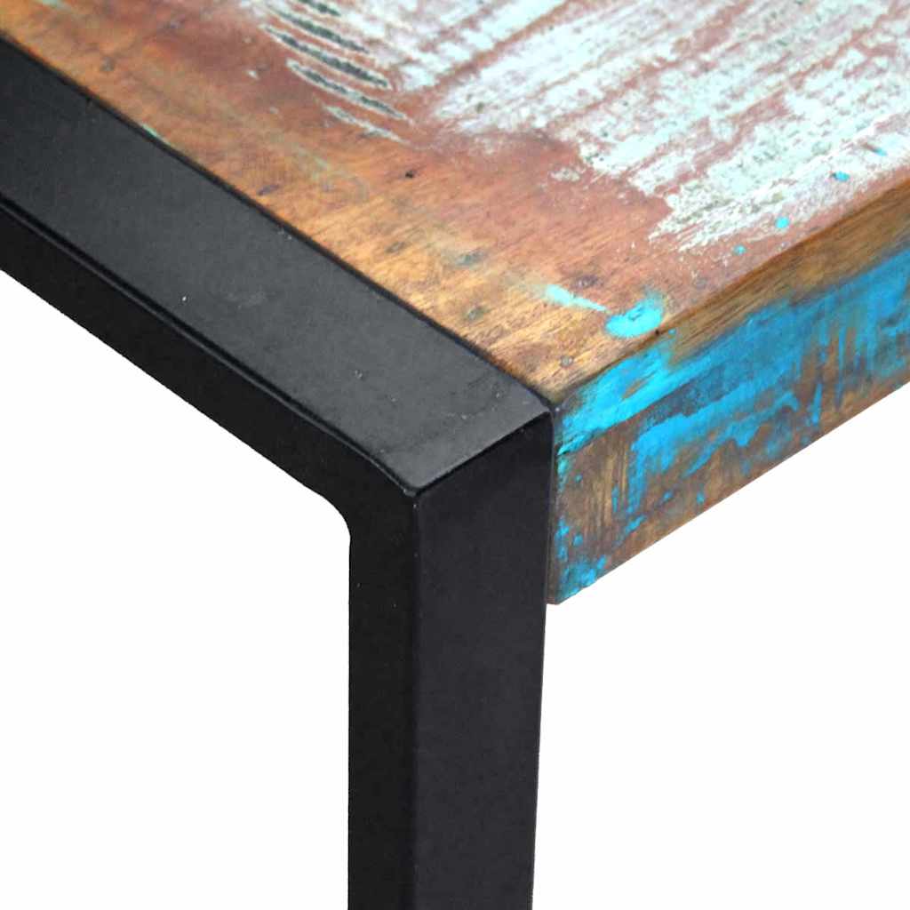 3-delige Tafeltjesset massief gerecycled hout is nu te koop bij PeponiXL, paradijselijk wonen!