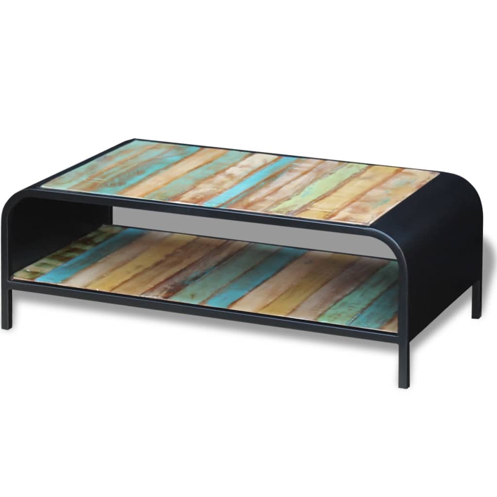 Salontafel massief gerecycled hout is nu te koop bij PeponiXL, paradijselijk wonen!