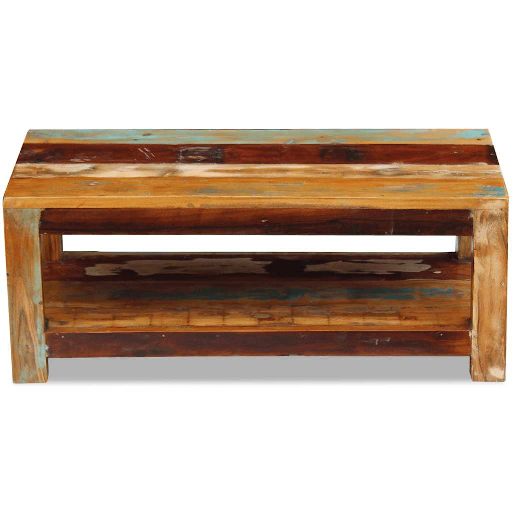 Salontafel 90x45x35 cm massief gerecycled hout is nu te koop bij PeponiXL, paradijselijk wonen!