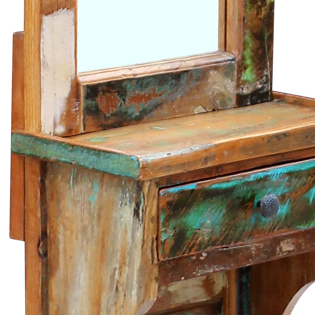 Halspiegel 47x23x180 cm massief gerecycled hout is nu te koop bij PeponiXL, paradijselijk wonen!