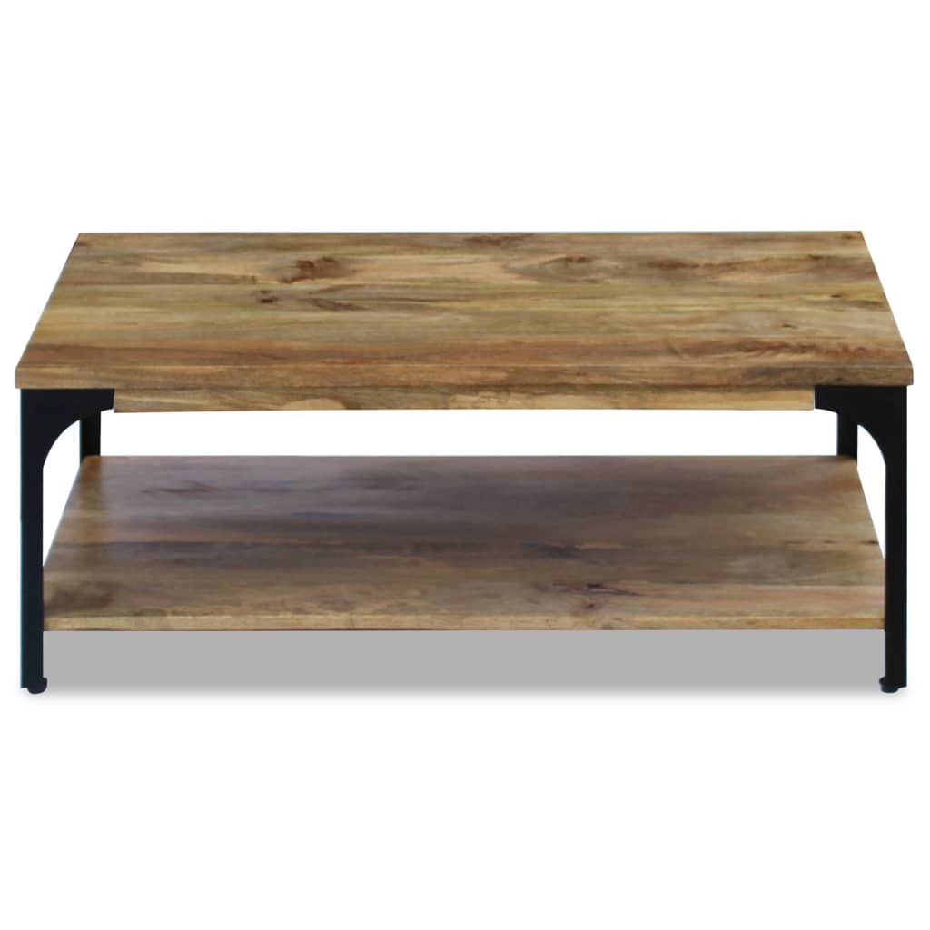 Salontafel 100x60x38 cm mangohout is nu te koop bij PeponiXL, paradijselijk wonen!