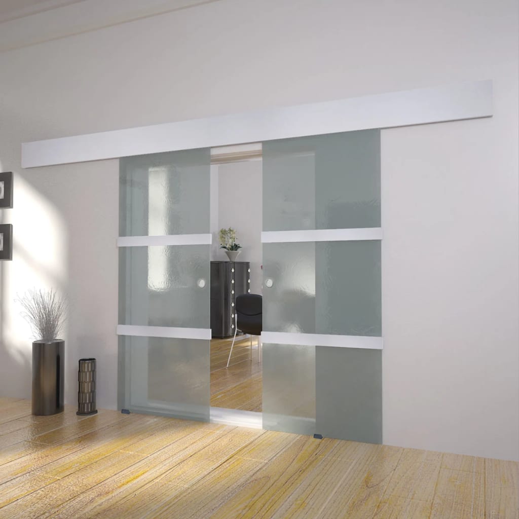 Dubbele schuifdeur glas is nu te koop bij PeponiXL, paradijselijk wonen!