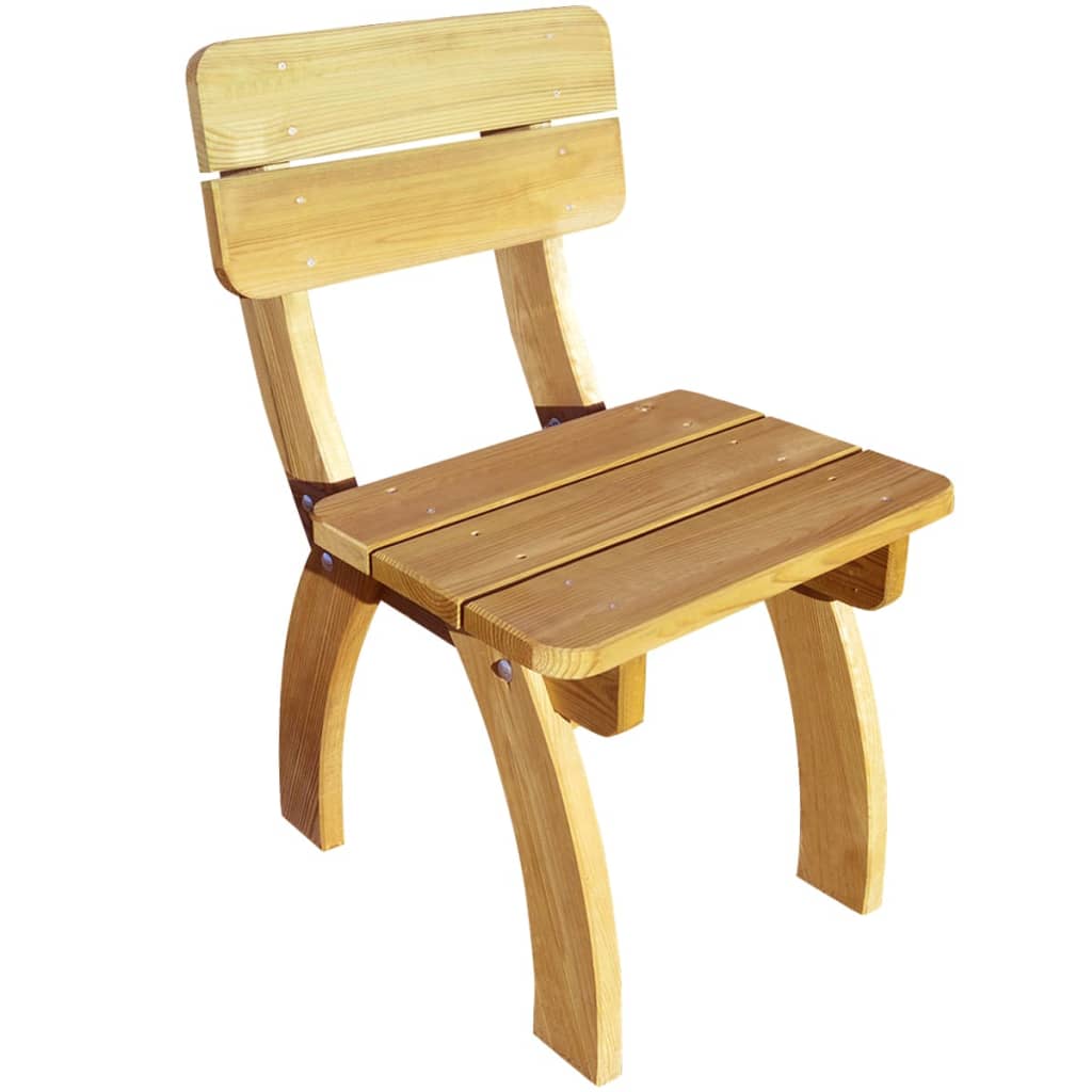 Tuinstoelen 2 st geïmpregneerd grenenhout is nu te koop bij PeponiXL, paradijselijk wonen!