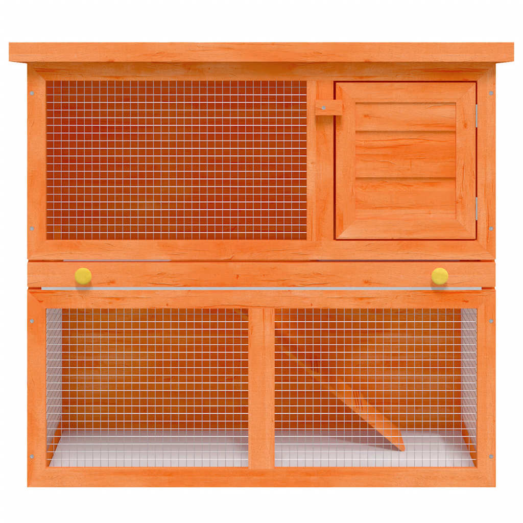 Buitenkonijnenhok voor kleine huisdieren, 1 deur, hout is nu te koop bij PeponiXL, paradijselijk wonen!