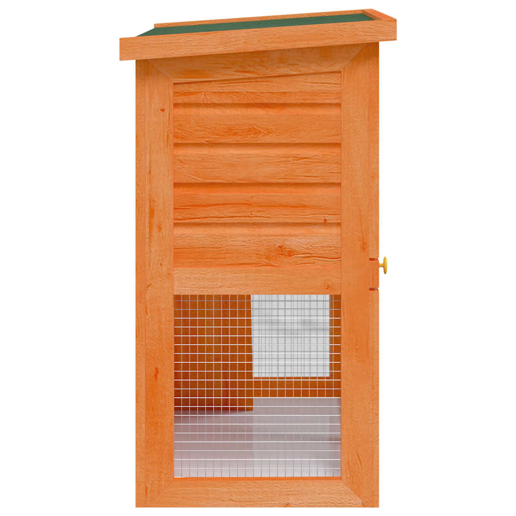 Buitenkonijnenhok voor kleine huisdieren, 1 deur, hout is nu te koop bij PeponiXL, paradijselijk wonen!