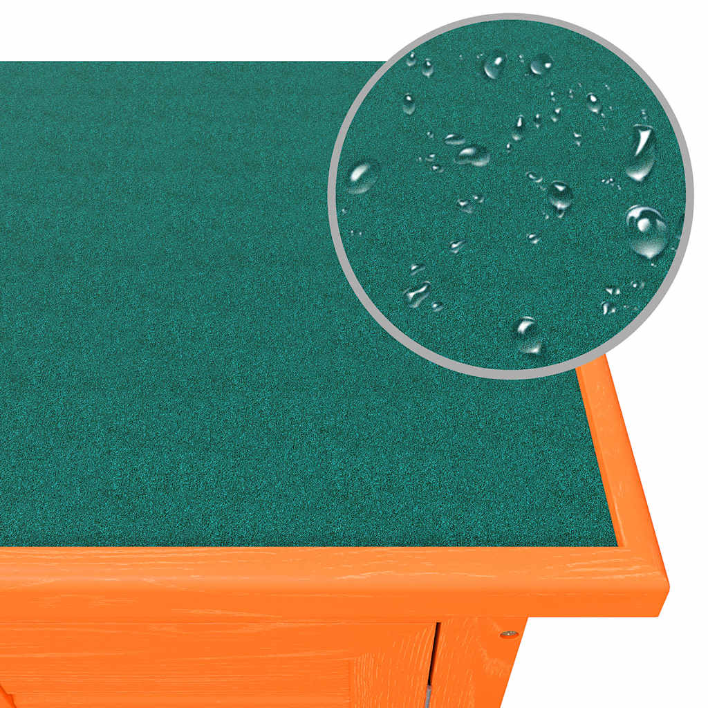 Buitenkonijnenhok voor kleine huisdieren, 4 deuren, hout is nu te koop bij PeponiXL, paradijselijk wonen!