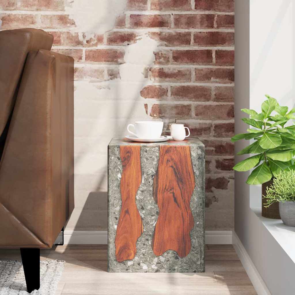 Kruk massief teakhout en hars is nu te koop bij PeponiXL, paradijselijk wonen!