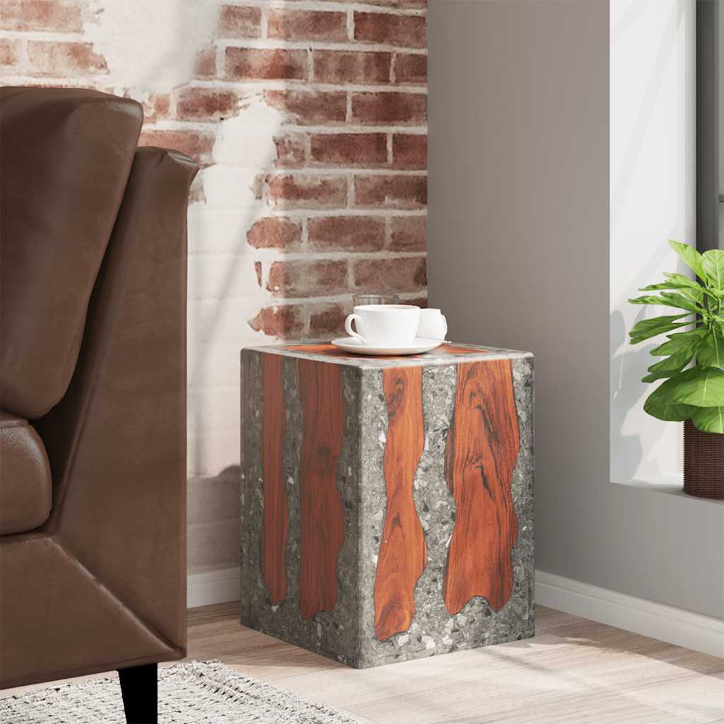 Kruk massief teakhout en hars is nu te koop bij PeponiXL, paradijselijk wonen!