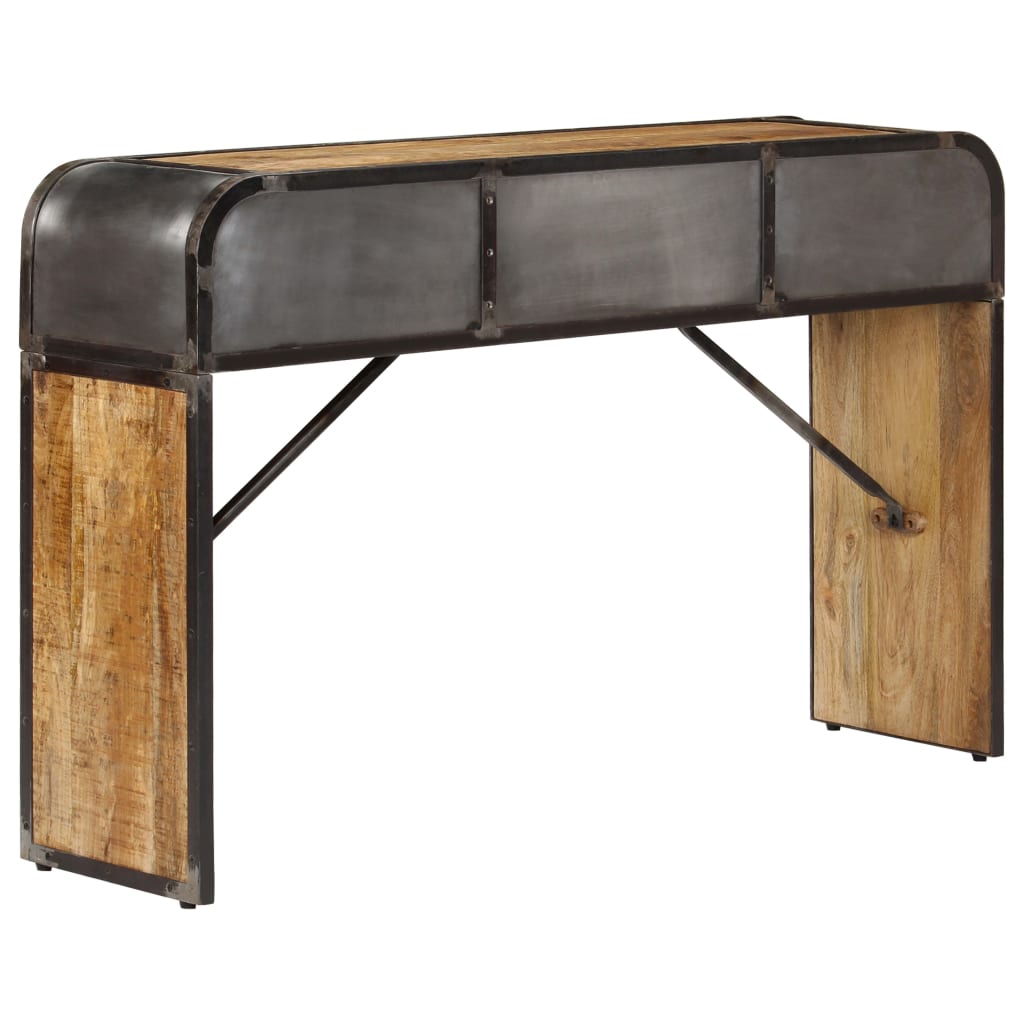 Dressoir 120x30x75 cm massief mangohout is nu te koop bij PeponiXL, paradijselijk wonen!