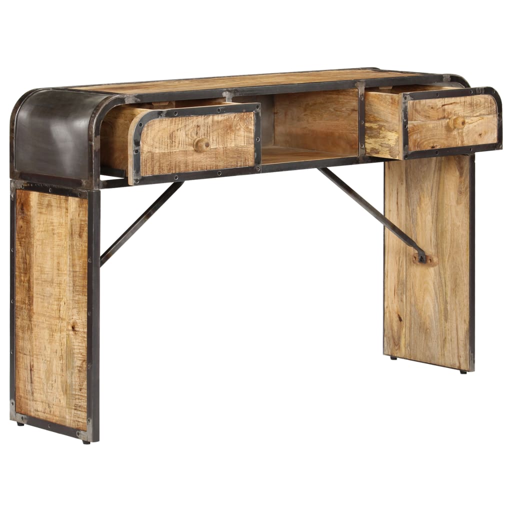 Dressoir 120x30x75 cm massief mangohout is nu te koop bij PeponiXL, paradijselijk wonen!