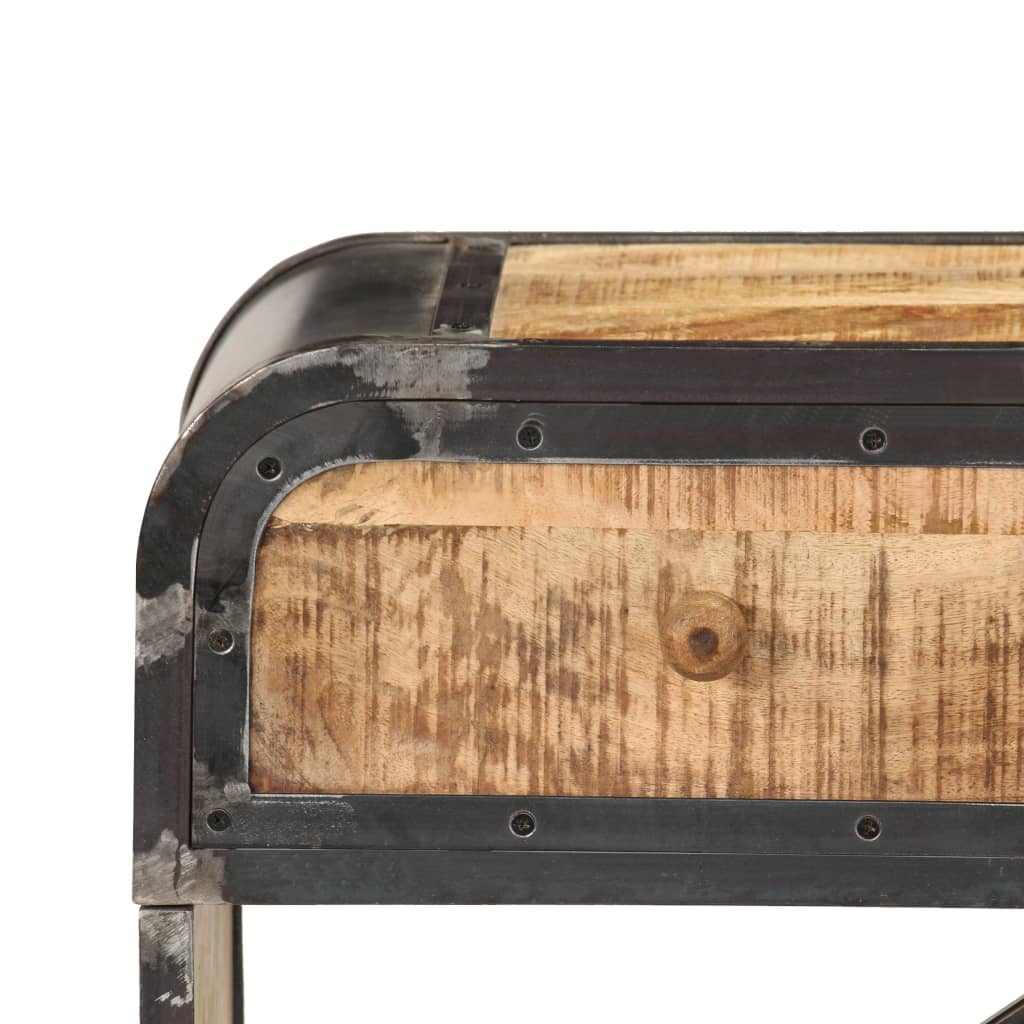 Dressoir 120x30x75 cm massief mangohout is nu te koop bij PeponiXL, paradijselijk wonen!