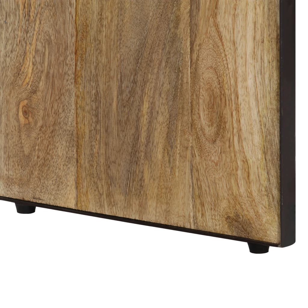 Dressoir 120x30x75 cm massief mangohout is nu te koop bij PeponiXL, paradijselijk wonen!