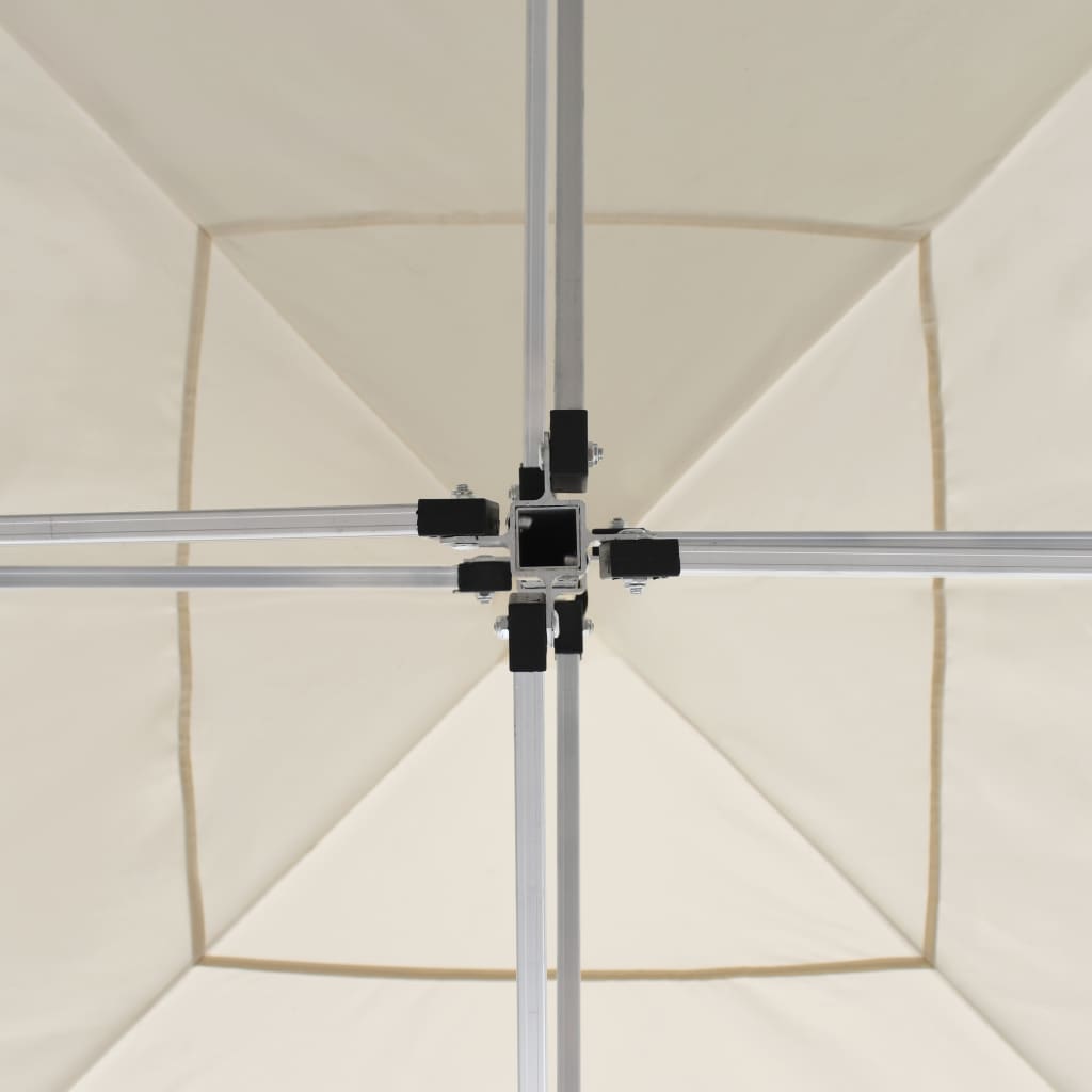 Partytent inklapbaar met wanden 3x3 m aluminium crème is nu te koop bij PeponiXL, paradijselijk wonen!