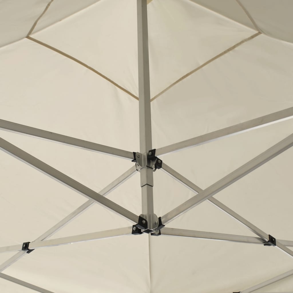 Partytent inklapbaar met wanden 3x3 m aluminium crème is nu te koop bij PeponiXL, paradijselijk wonen!