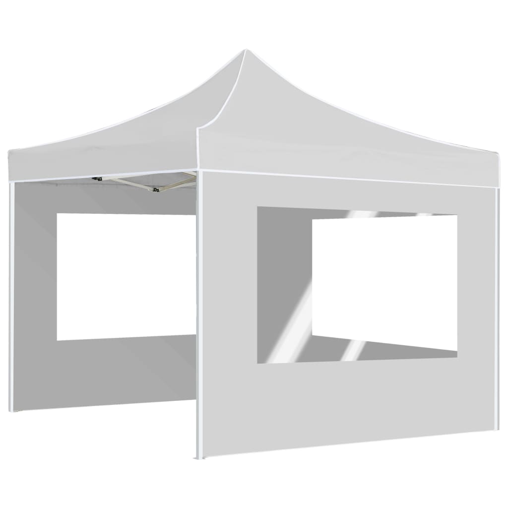 Partytent inklapbaar met wanden 3x3 m aluminium wit is nu te koop bij PeponiXL, paradijselijk wonen!