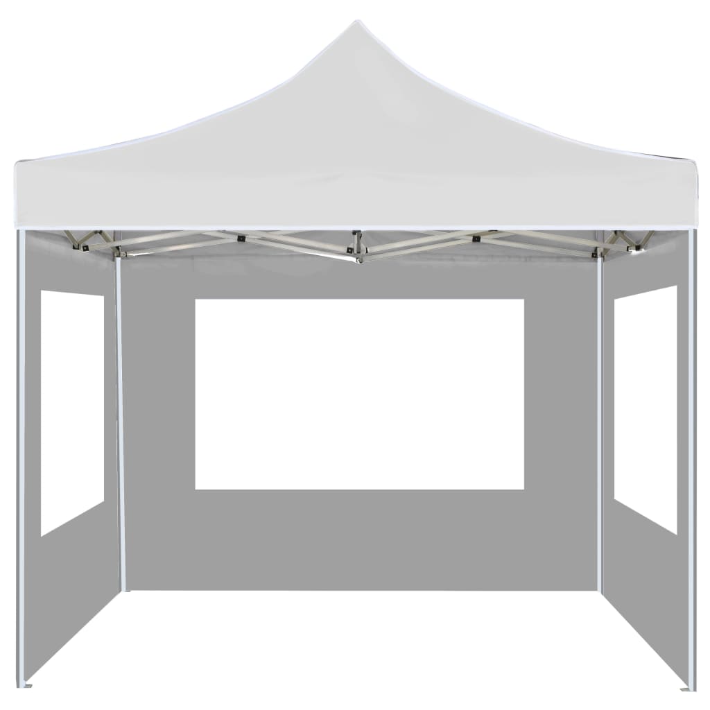 Partytent inklapbaar met wanden 3x3 m aluminium wit is nu te koop bij PeponiXL, paradijselijk wonen!