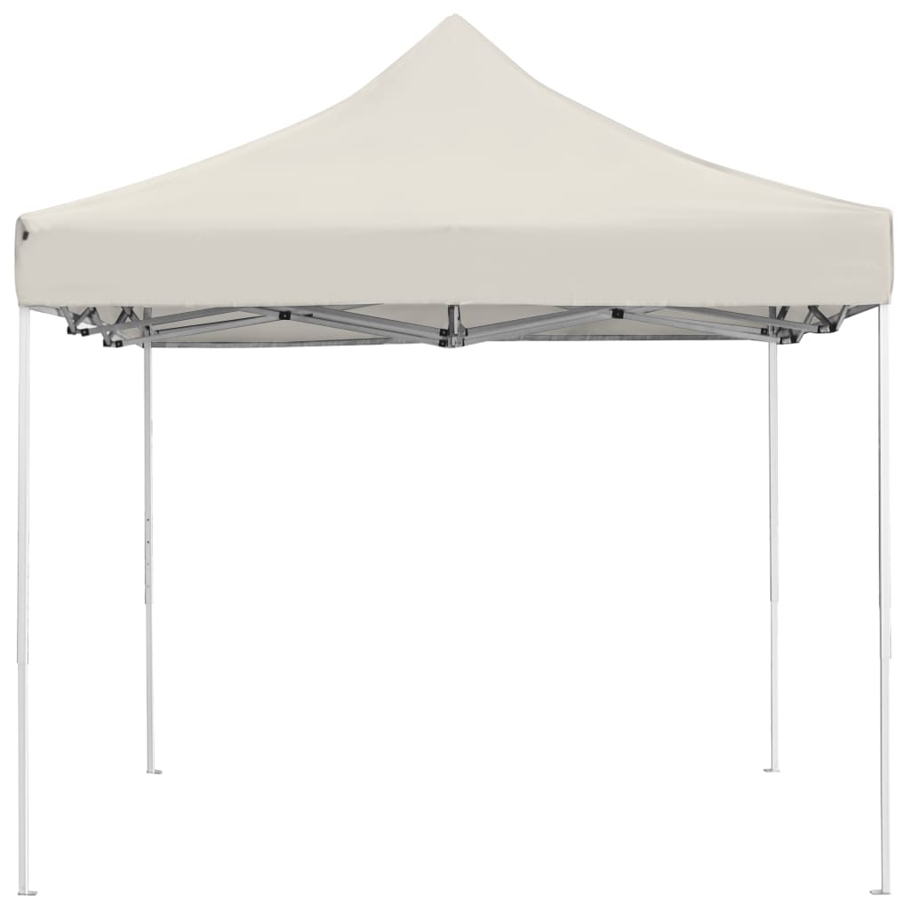 Partytent professioneel inklapbaar 4,5x3 m aluminium crème is nu te koop bij PeponiXL, paradijselijk wonen!