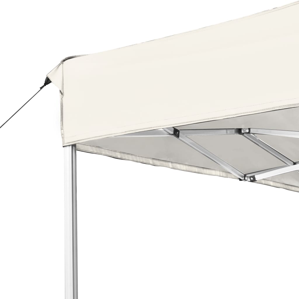 Partytent professioneel inklapbaar 4,5x3 m aluminium crème is nu te koop bij PeponiXL, paradijselijk wonen!