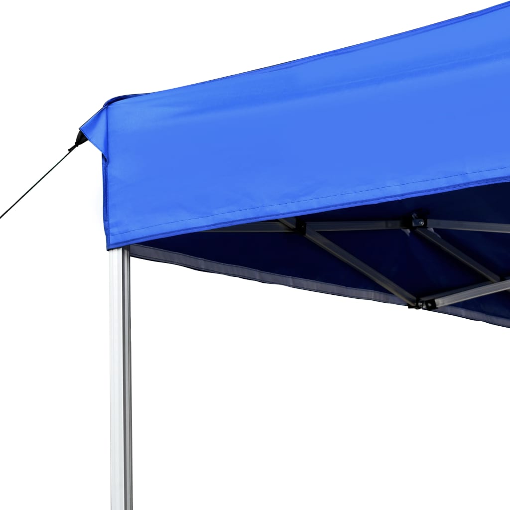 Partytent professioneel inklapbaar 4,5x3 m aluminium blauw is nu te koop bij PeponiXL, paradijselijk wonen!