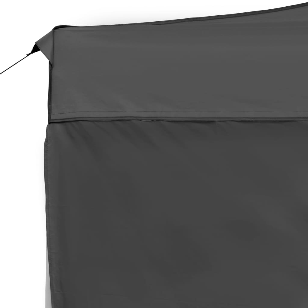 Partytent inklapbaar met wanden 4,5x3 m aluminium antraciet is nu te koop bij PeponiXL, paradijselijk wonen!
