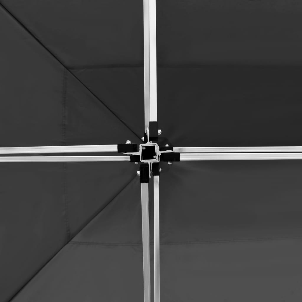 Partytent inklapbaar met wanden 4,5x3 m aluminium antraciet is nu te koop bij PeponiXL, paradijselijk wonen!