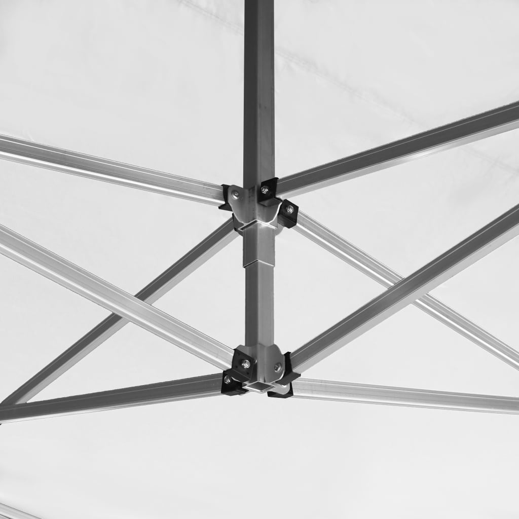 Partytent inklapbaar met wanden 4,5x3 m aluminium wit is nu te koop bij PeponiXL, paradijselijk wonen!