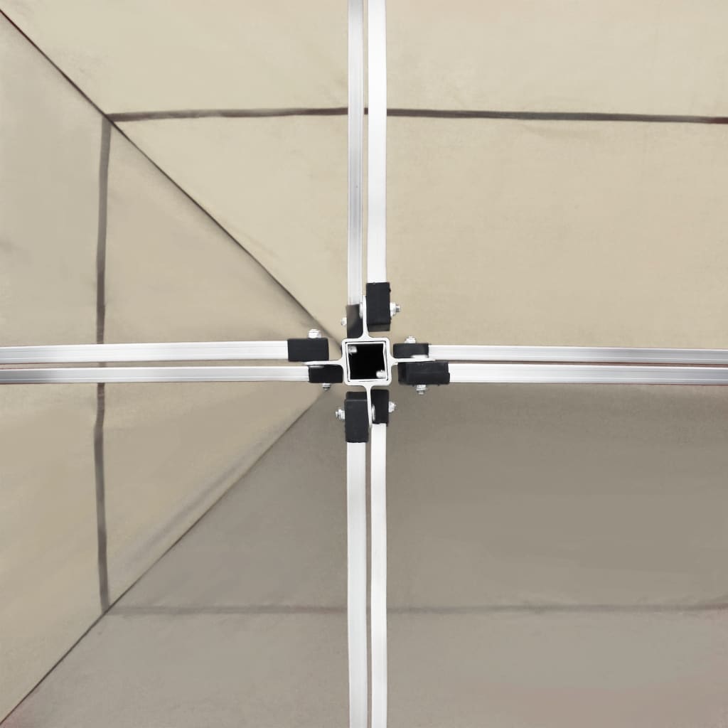 Partytent professioneel inklapbaar 6x3 m aluminium crème is nu te koop bij PeponiXL, paradijselijk wonen!