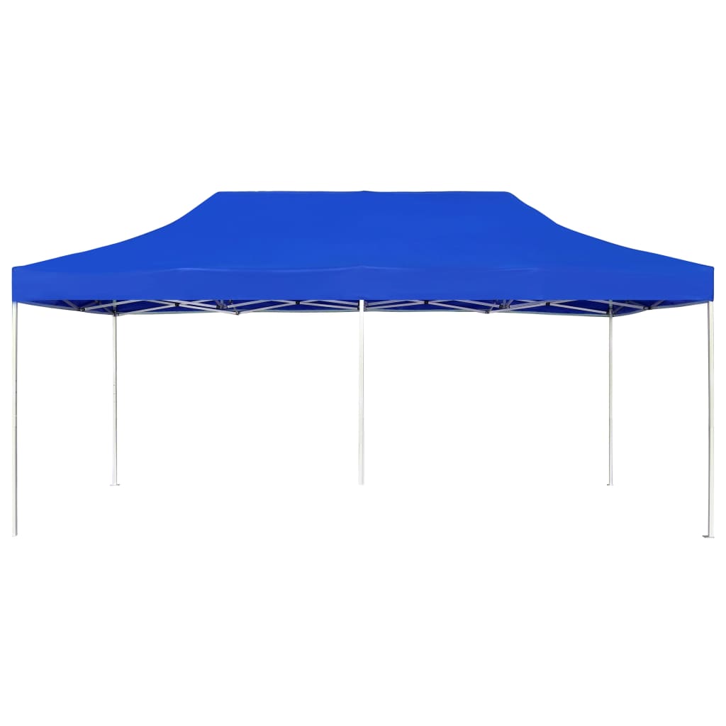 Partytent professioneel inklapbaar 6x3 m aluminium blauw is nu te koop bij PeponiXL, paradijselijk wonen!