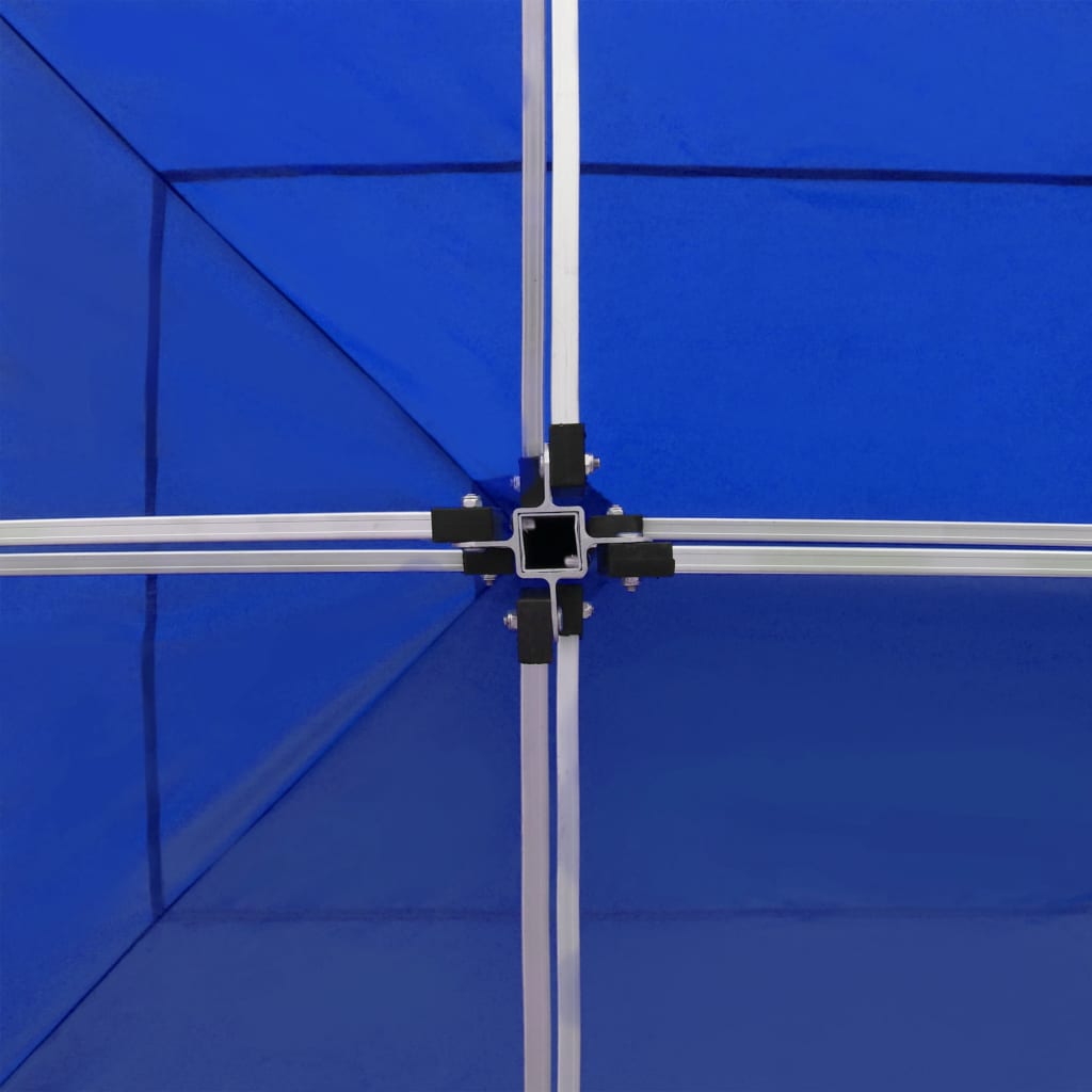 Partytent professioneel inklapbaar 6x3 m aluminium blauw is nu te koop bij PeponiXL, paradijselijk wonen!