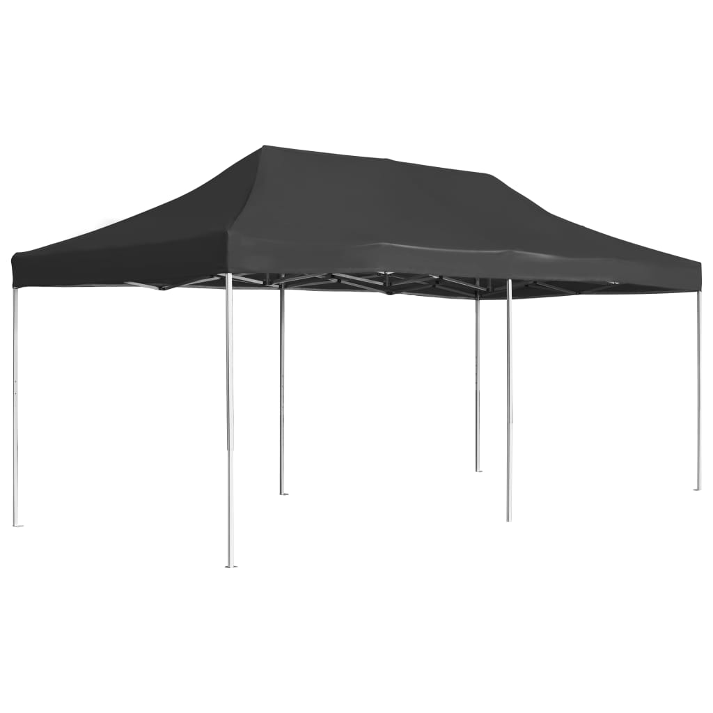Partytent professioneel inklapbaar 6x3 m aluminium antraciet is nu te koop bij PeponiXL, paradijselijk wonen!