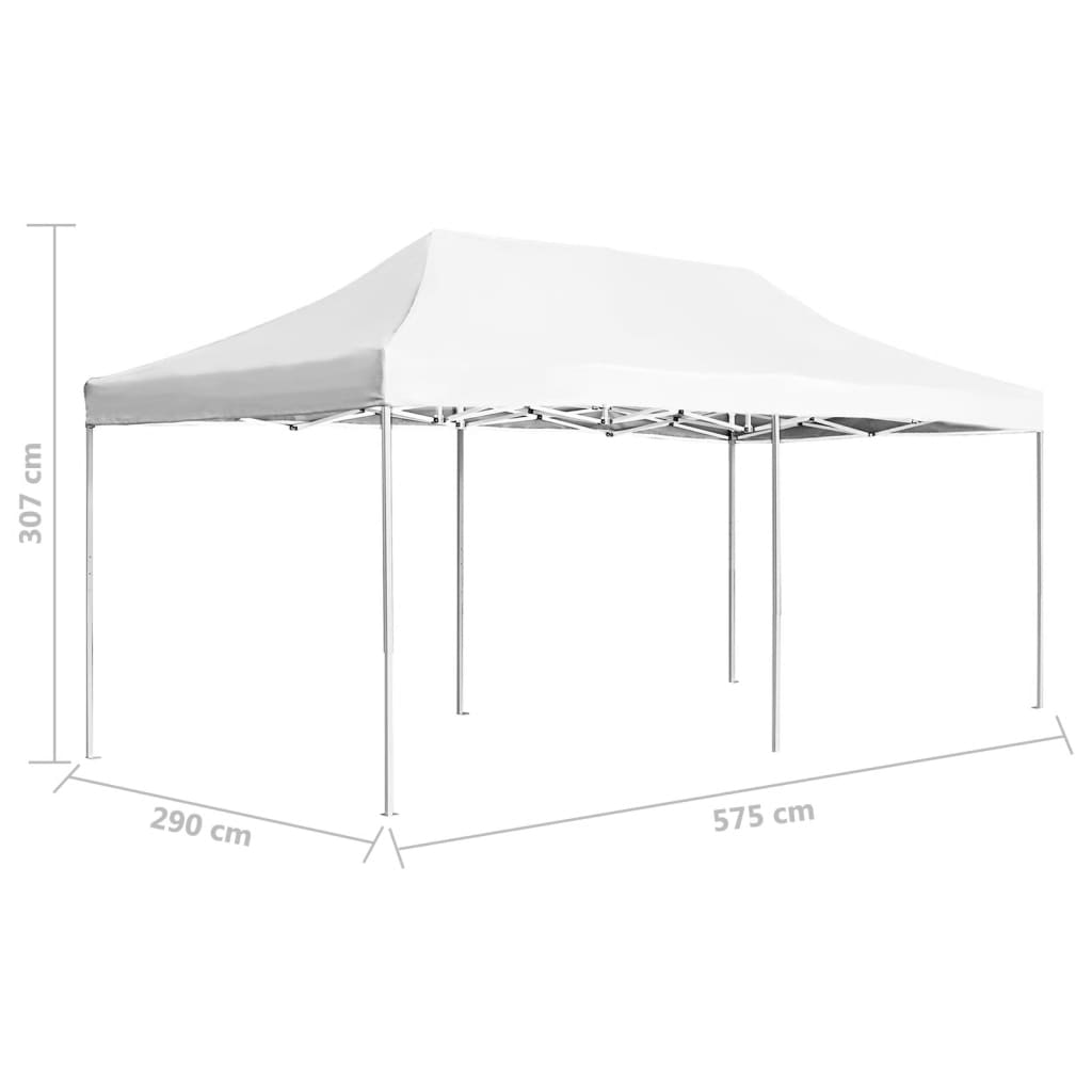 Partytent professioneel inklapbaar 6x3 m aluminium wit is nu te koop bij PeponiXL, paradijselijk wonen!