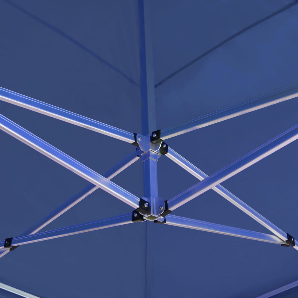 Partytent inklapbaar met wanden 6x3 m aluminium blauw is nu te koop bij PeponiXL, paradijselijk wonen!