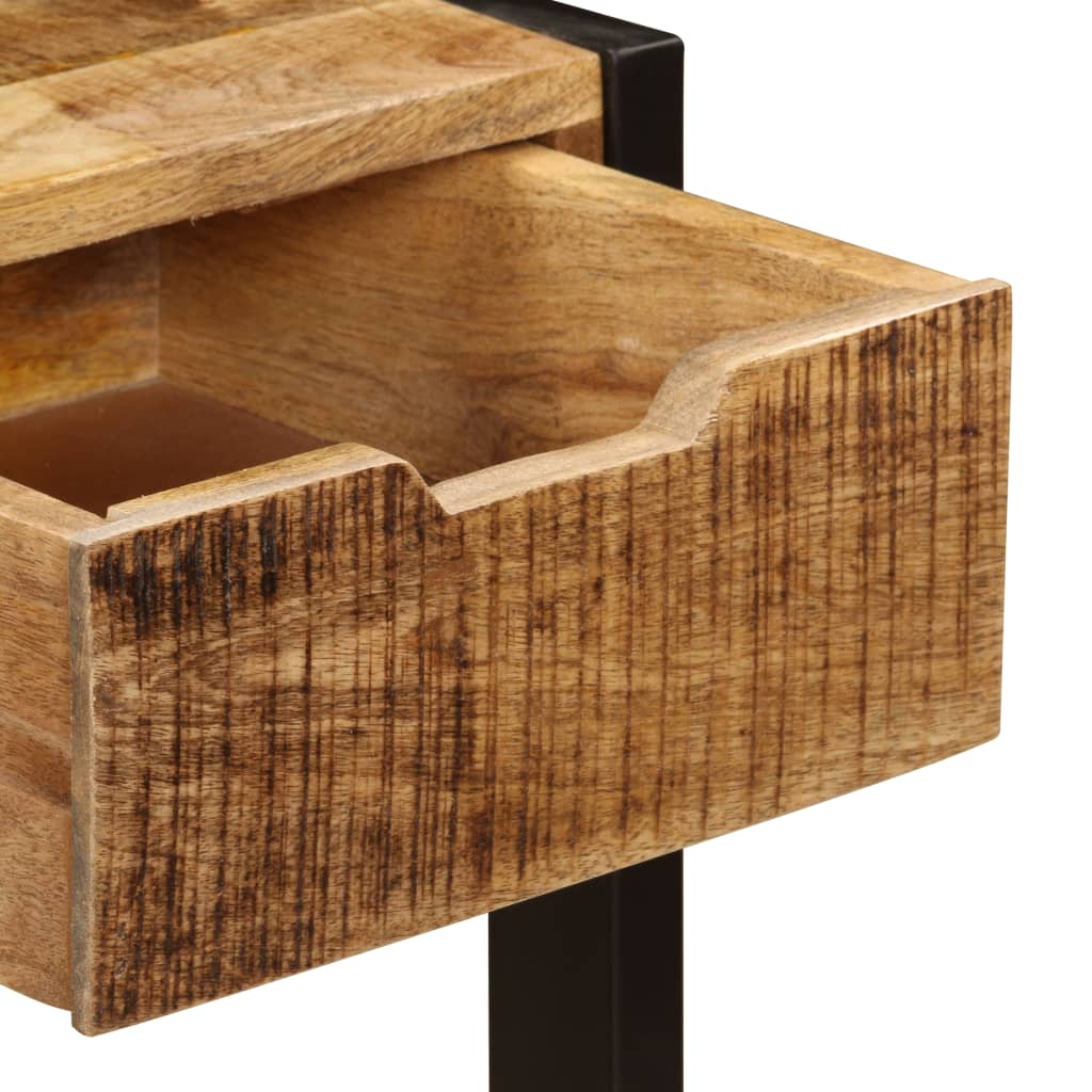 Dressoir met 3 lades 110x35x75 cm massief mangohout is nu te koop bij PeponiXL, paradijselijk wonen!