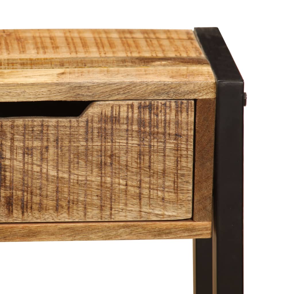 Dressoir met 3 lades 110x35x75 cm massief mangohout is nu te koop bij PeponiXL, paradijselijk wonen!