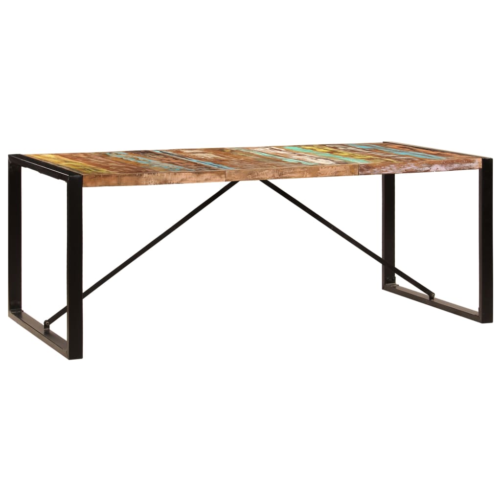Eettafel 200x100x75 cm massief gerecycled hout is nu te koop bij PeponiXL, paradijselijk wonen!