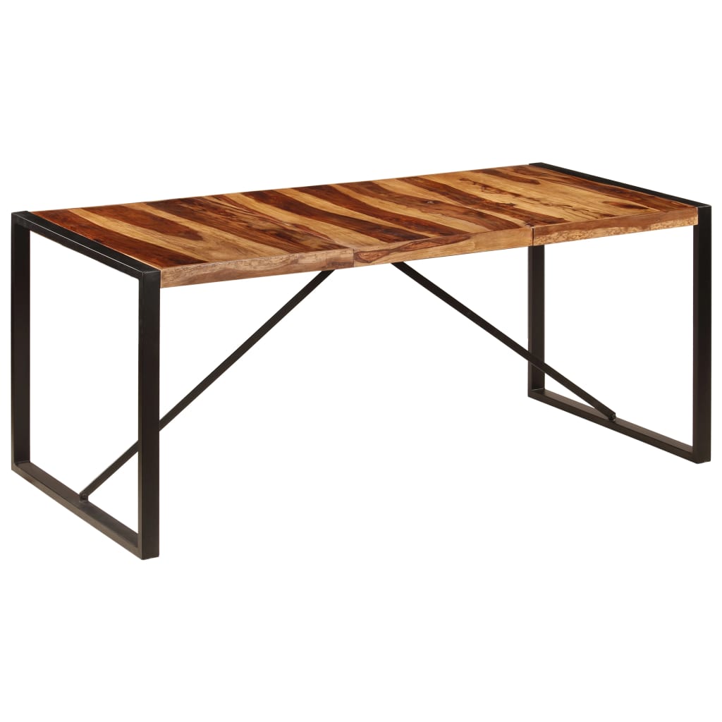 Eettafel 180x90x75 cm massief acaciahout is nu te koop bij PeponiXL, paradijselijk wonen!