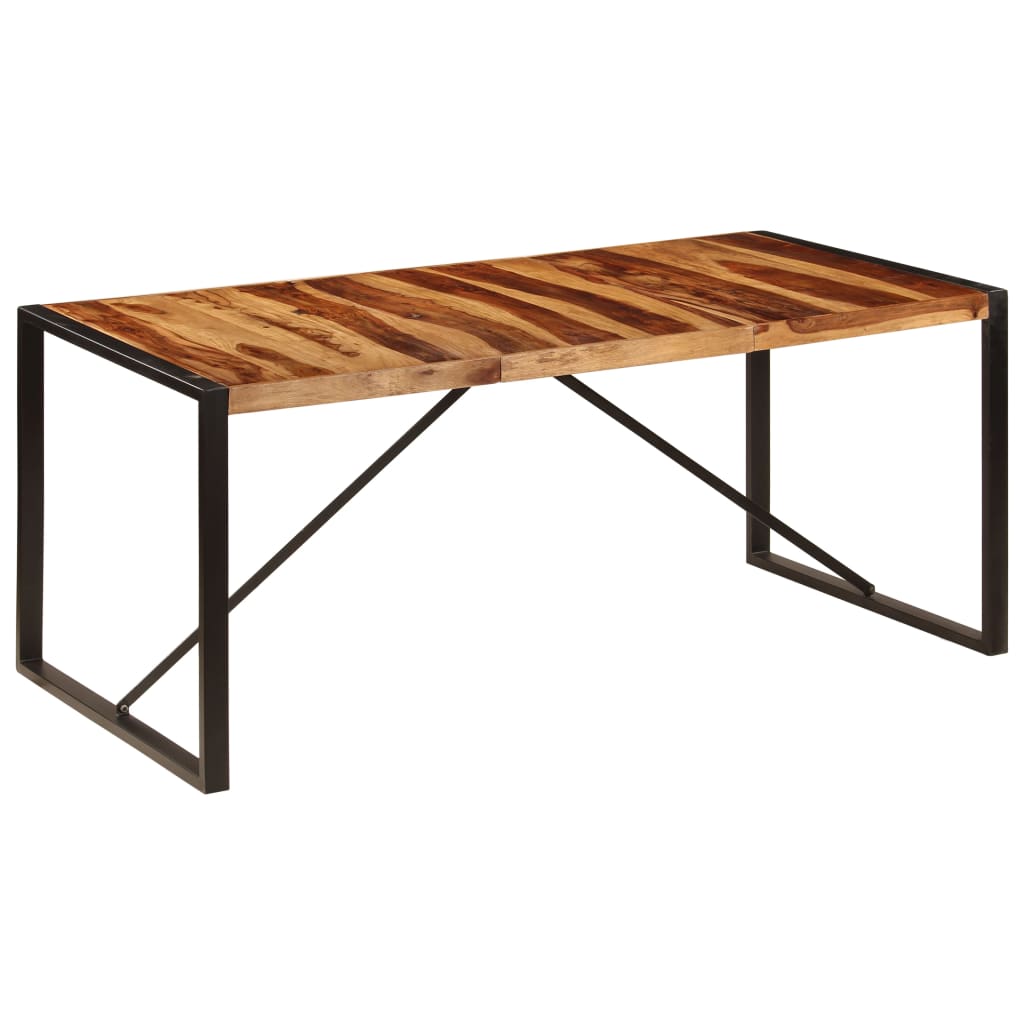 Eettafel 180x90x75 cm massief acaciahout is nu te koop bij PeponiXL, paradijselijk wonen!