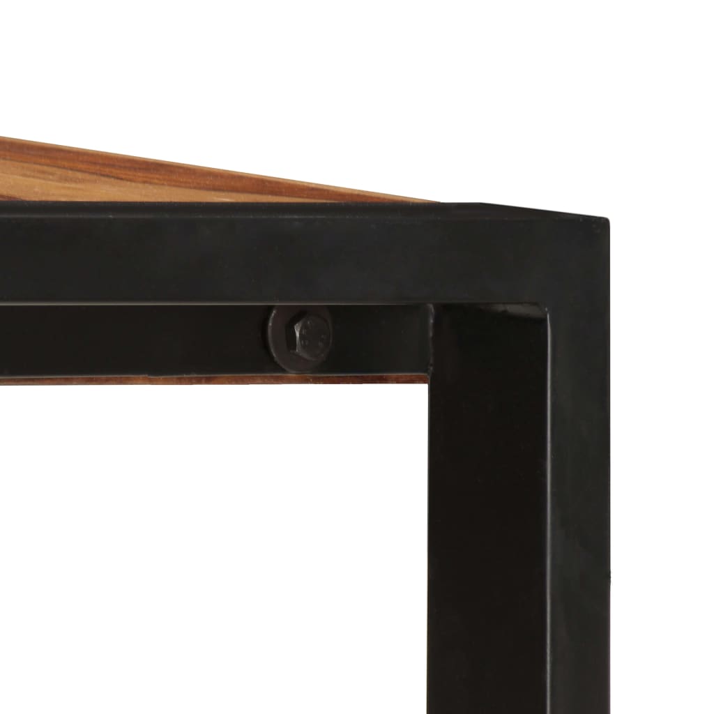 Eettafel 160x80x75 cm massief acaciahout is nu te koop bij PeponiXL, paradijselijk wonen!