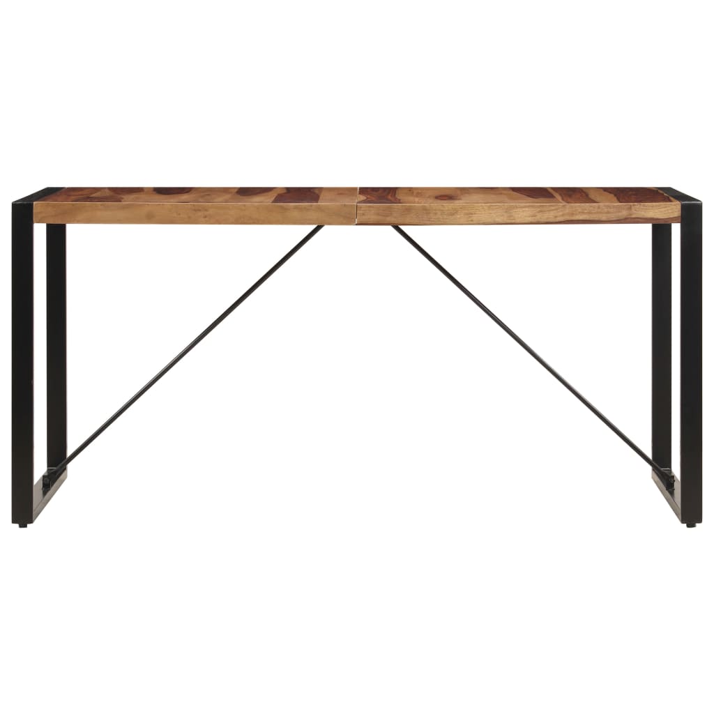 Eettafel 140x70x75 cm massief acaciahout is nu te koop bij PeponiXL, paradijselijk wonen!