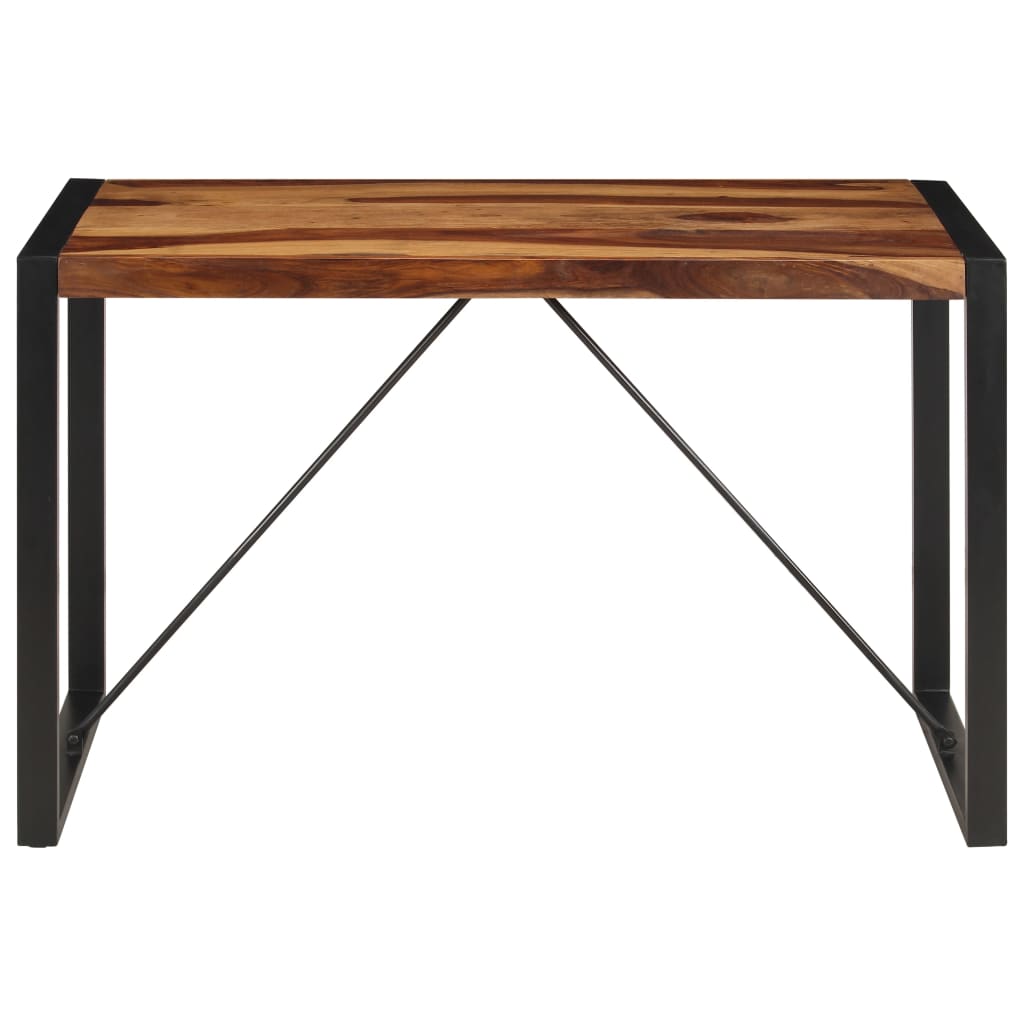 Eettafel 120x60x76 cm massief acaciahout is nu te koop bij PeponiXL, paradijselijk wonen!