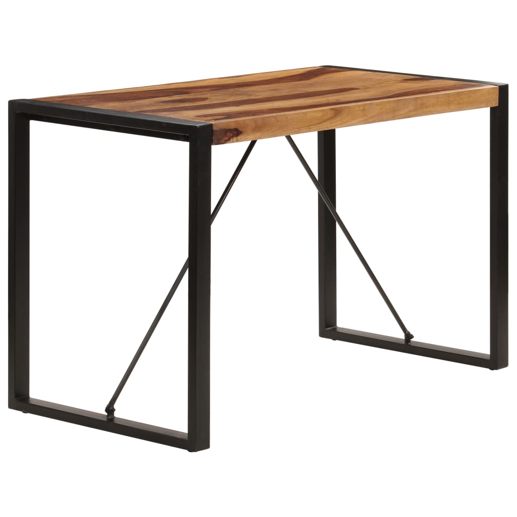 Eettafel 120x60x76 cm massief acaciahout is nu te koop bij PeponiXL, paradijselijk wonen!